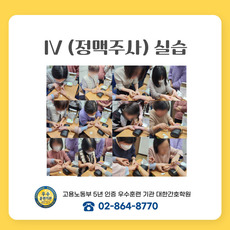IV 정맥주사실습
